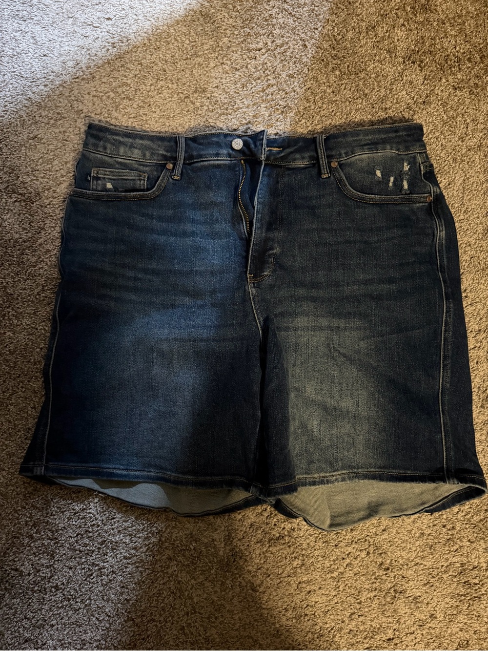 Judy Blue Women's Dark Blue Denim Shorts